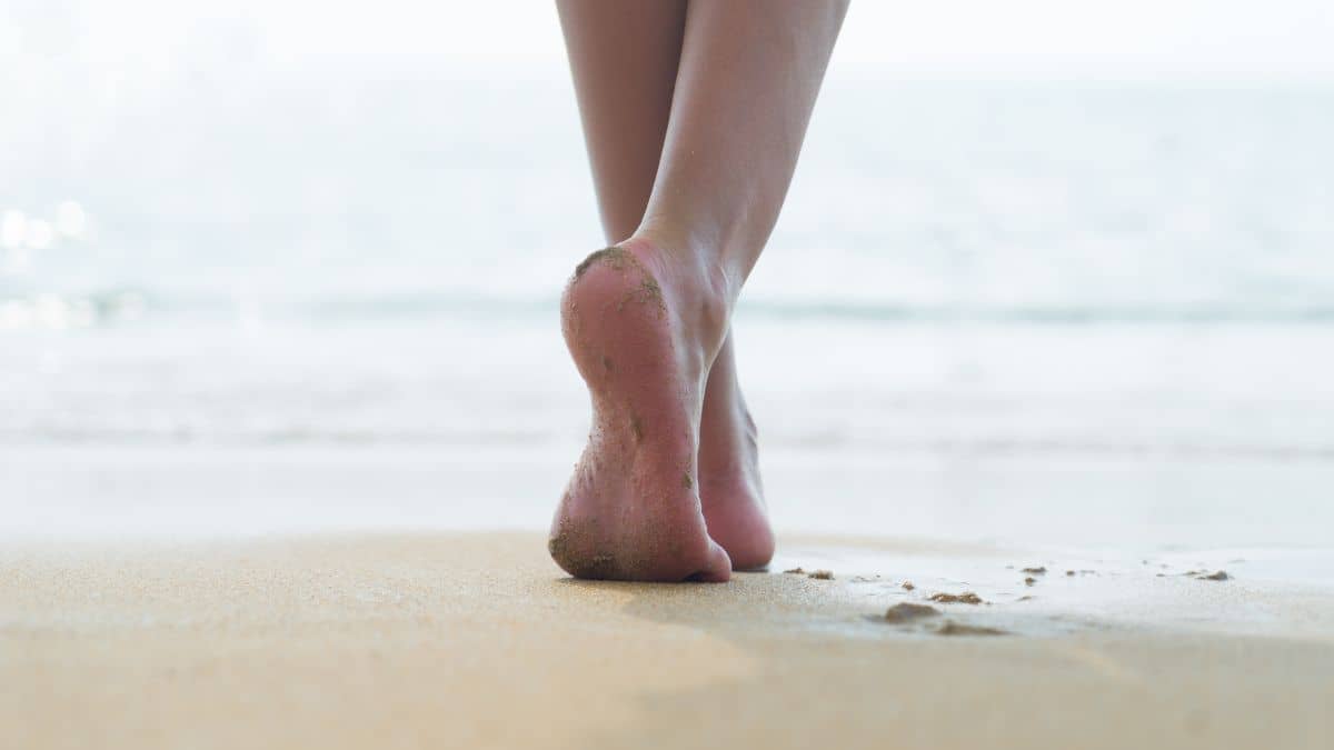 summer foot care from blisters and dry damaged feet