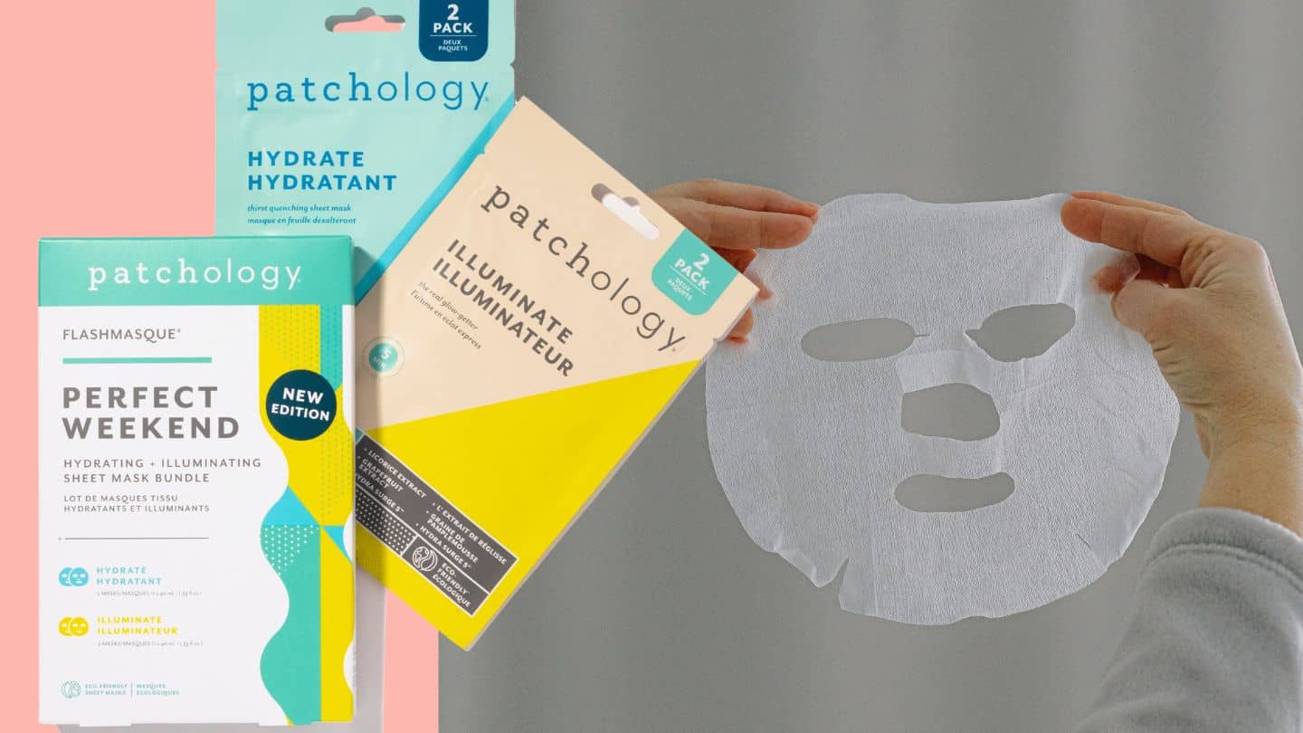 sheet mask in hands hydrating nourishing sheet masks